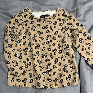 Toddler Cheetah print long sleeve ❤️